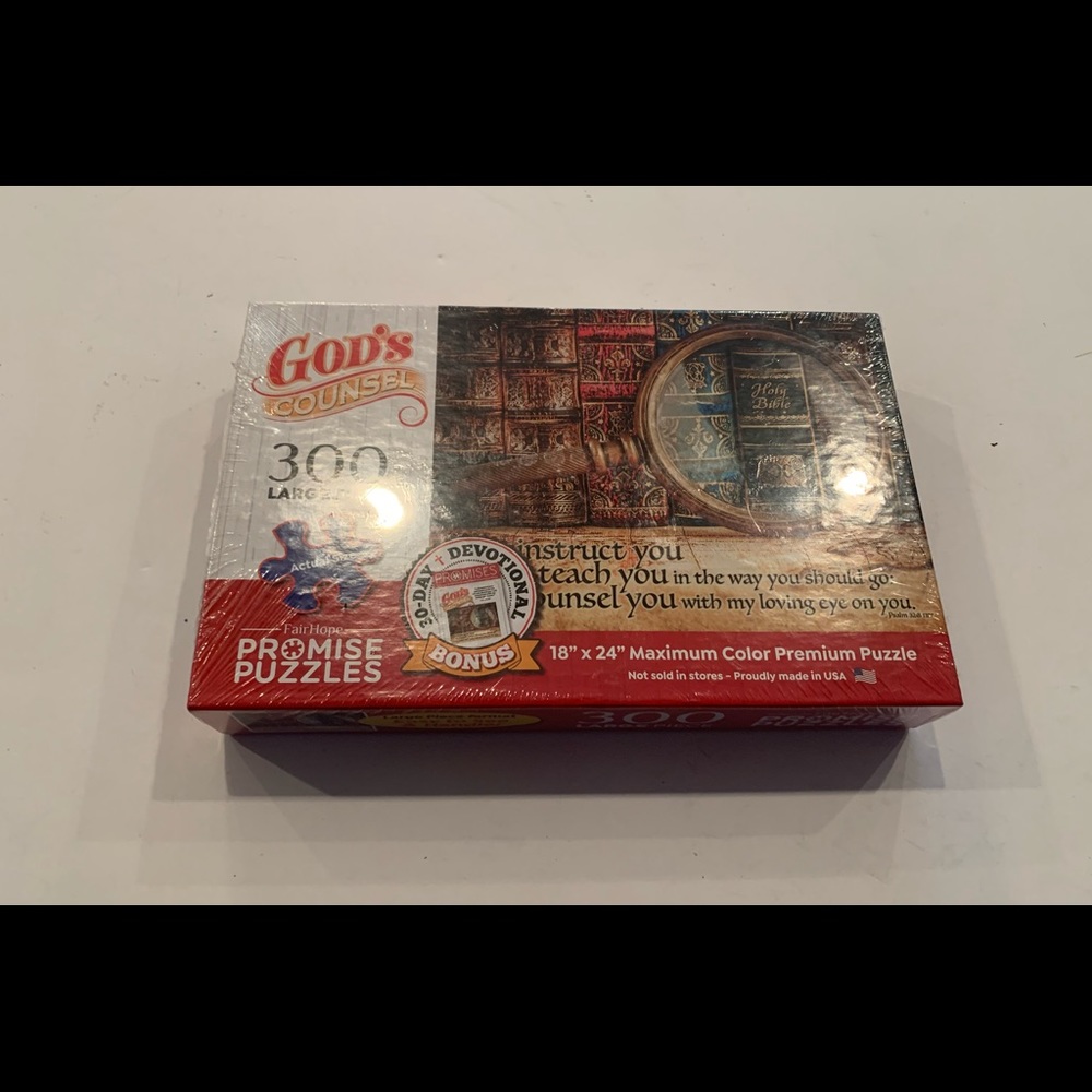 God’s Counsel 300‎ piece puzzle - New